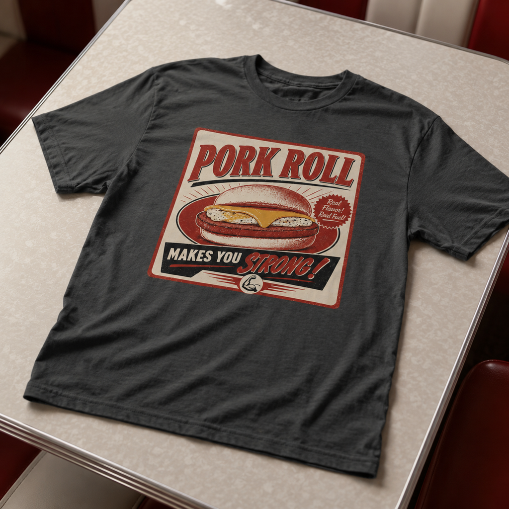 Pork Roll Makes You Strong T-Shirt