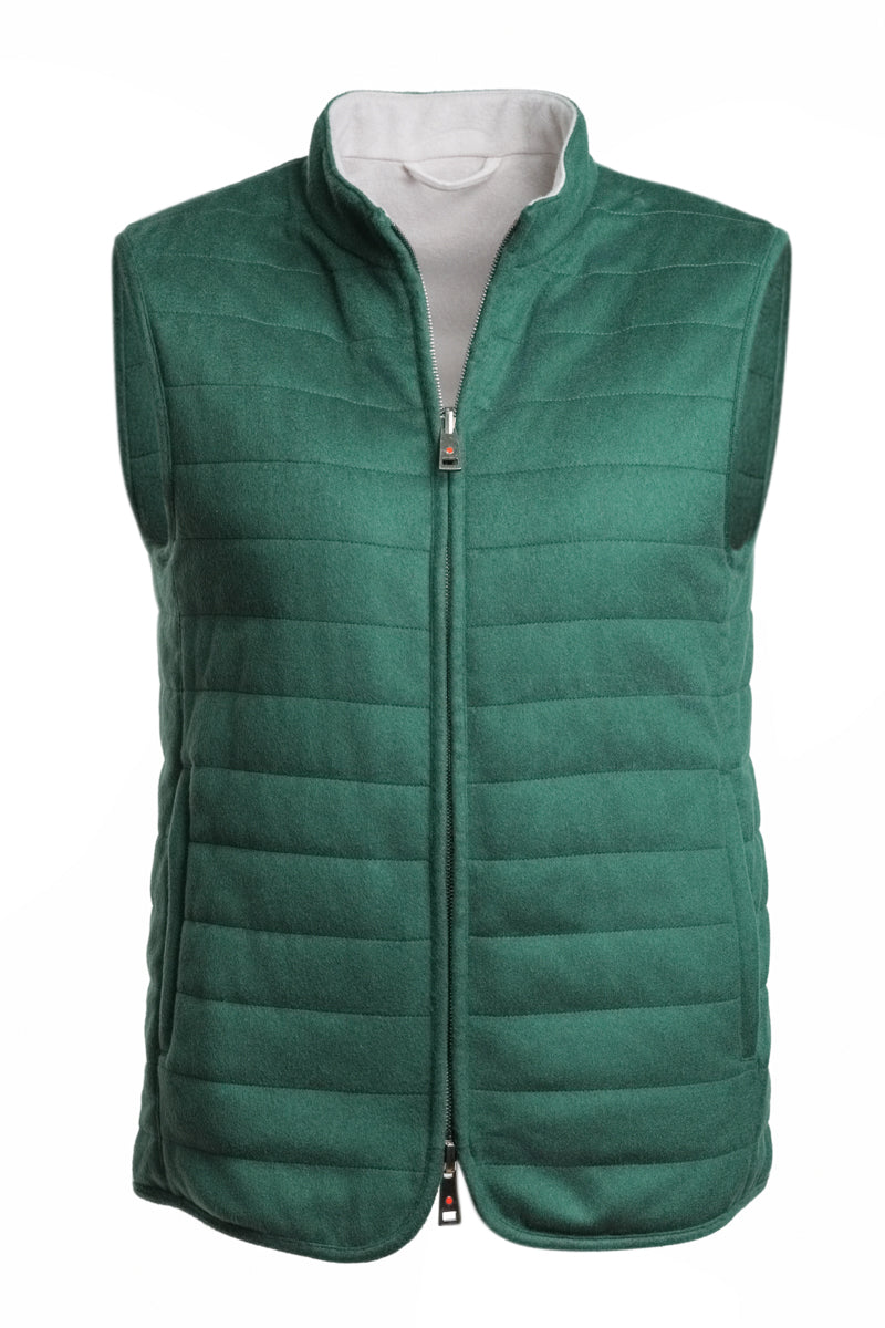 Kired by Kiton REA Cashmere Reversible Vest