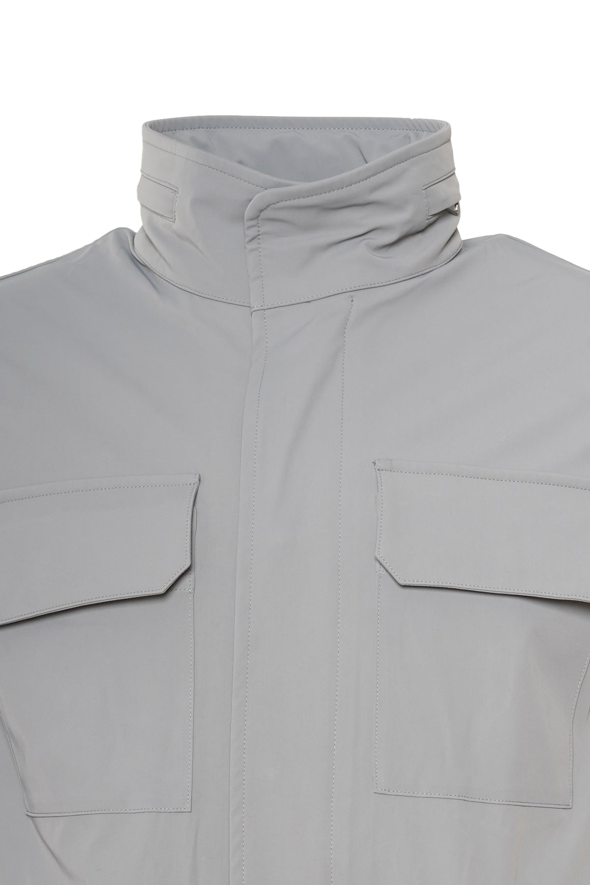 Kired Yari Solid Nylon Hidden Hood Light-Jacket