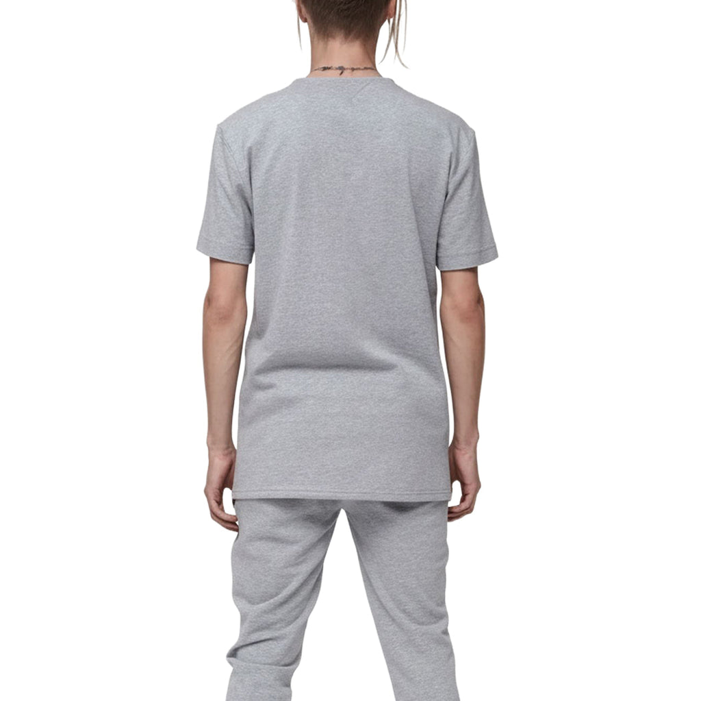 Men's Side Seam Tape Short Sleeve Tee in Heather Grey - Konus Brand