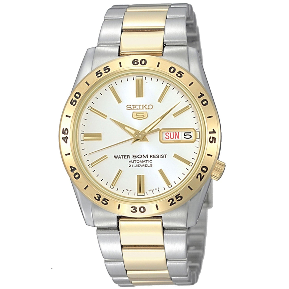 Seiko Men’s Classic White Dial Watch - SNKE04K1
