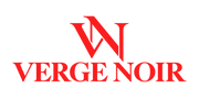 Verge Noir red VN monogram and wordmark